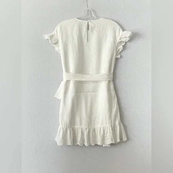 Aritzia Wilfred Ninette Wrap Linen Dress - Picture 4 of 10